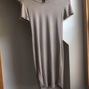 Striped T-shirt dress